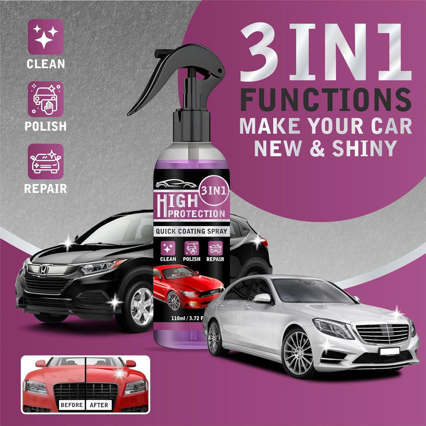 Car Shine 3-in-1 Protective Spray™