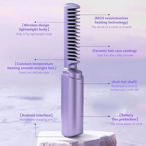 GLOW COMB PRO HAIR STAIGHTENTER